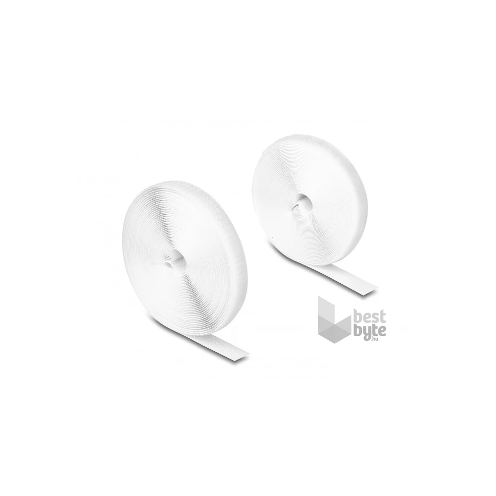 Delock 20919 Nagy teherbírású öntapadós szalag H 5 m x SZ 20 mm fehér
