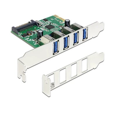 Delock 89360 PCI Express kártya > 4 x USB 3.0