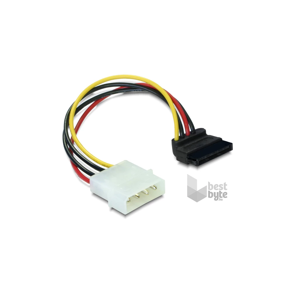 Delock 60101 SATA HDD (derékszögű) – 4 tűs apa (Molex) hálózati kábel