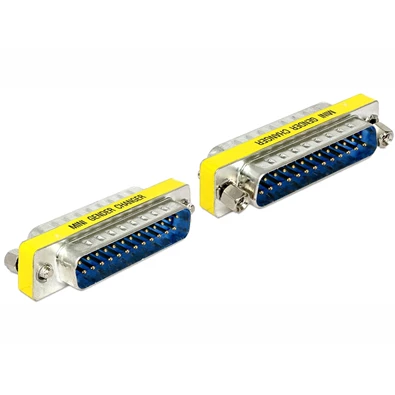 Delock 65482 Sub-D 25 pin apa > apa nemváltó adapter