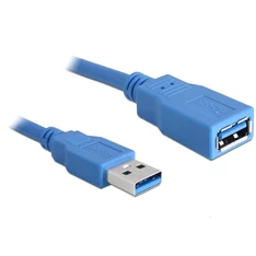 Delock USB3.0-A (apa/anya), 2 méteres hosszabbító kábel