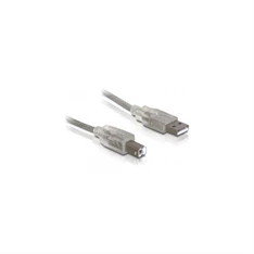 Delock 82057 USB2.0–A apa - USB 2.0-B apa kábel, 0,5m