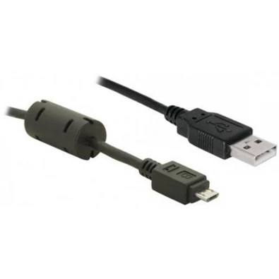 Delock 82335 USB2.0–A apa -  Micro-B USB  apa kábel, 2m