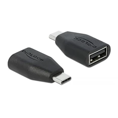 Delock 66528 USB adatblokkoló USB Type-C  csatlakozó - USB A-típusú aljzat