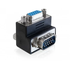 Delock 65247 adapter VGA apa / anya 270 -os szögben, szögletes