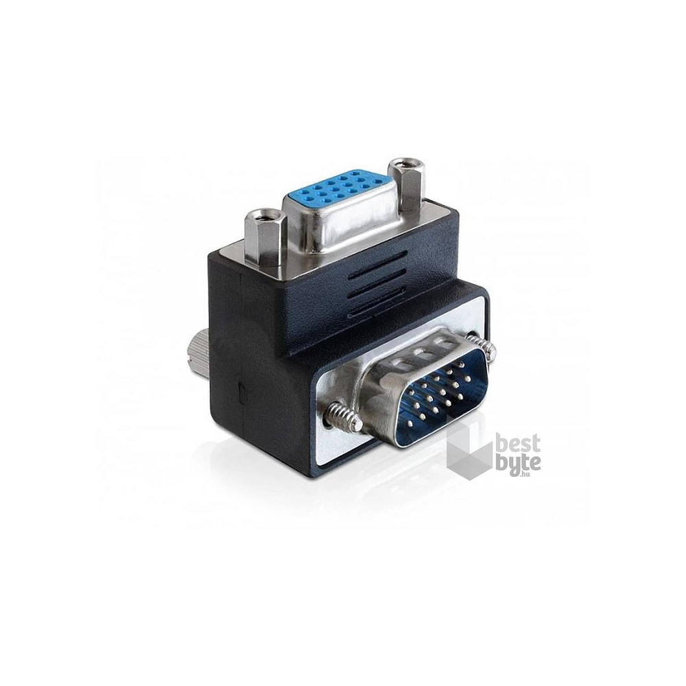 Delock 65247 adapter VGA apa / anya 270 -os szögben, szögletes