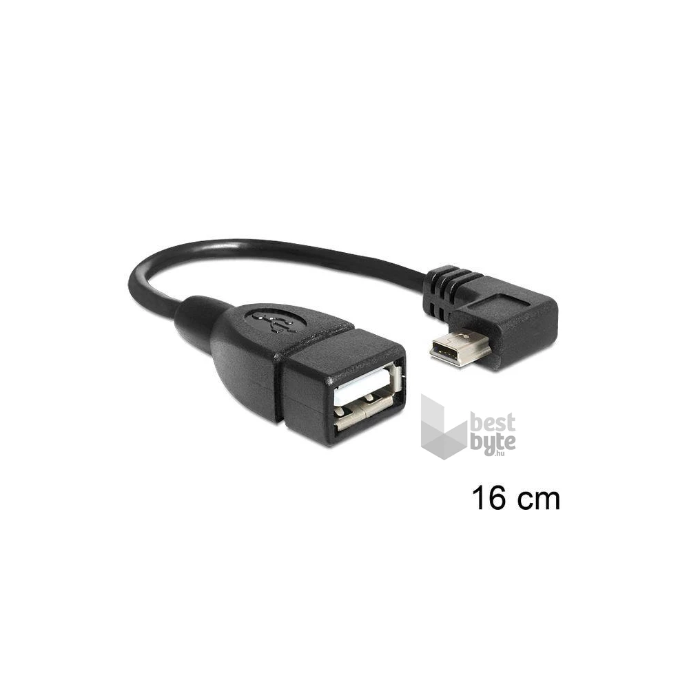 Delock 83245 16cm USB mini apa - USB 2.0-A anya OTG kábel