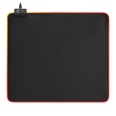Deltaco Gaming GAM-078 RGB világító fekete 400x450 mm egérpad