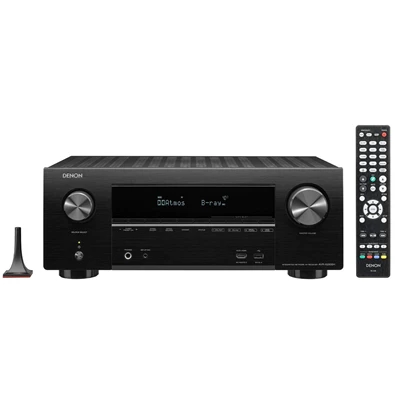 Denon AVR-X2600H 7.2 csatornás fekete házimozi erősítő
