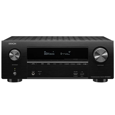 Denon AVR-X2600H 7.2 csatornás fekete házimozi erősítő