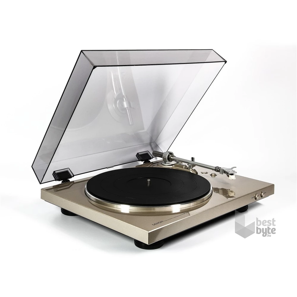 Denon DP-300F ezüst lemezjátszó