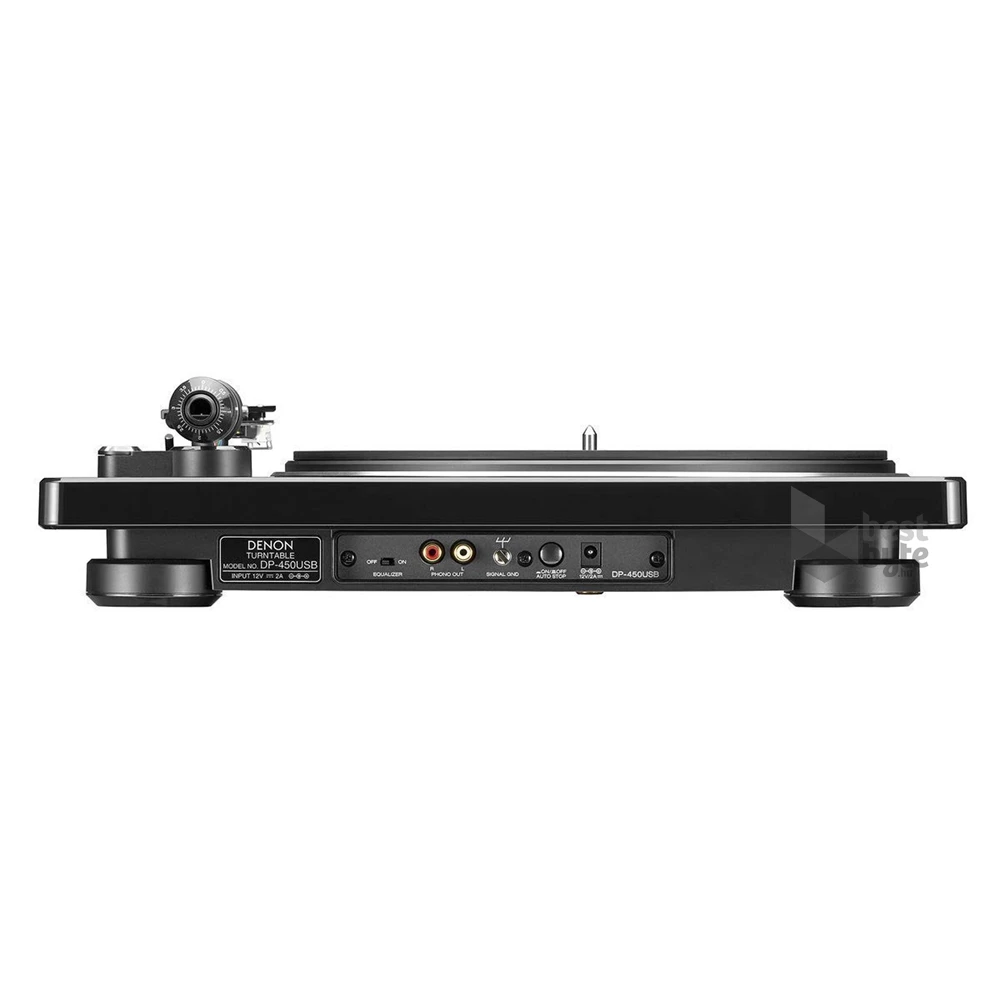 Denon DP-450USB fekete automata bakelit lemezjátszó