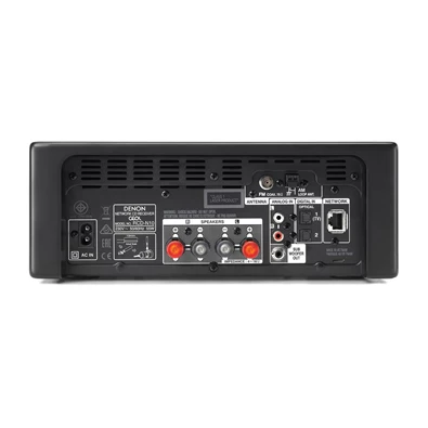 Denon CEOL N10 fekete sztereó Bluetooth/hálózati/CD/USB/FM erősítő