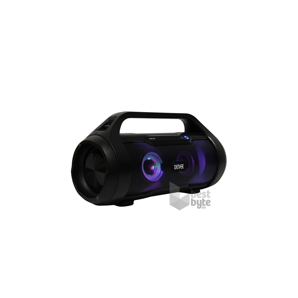 Denver BTG-615 Bluetooth hangszóró beépített LED világítással