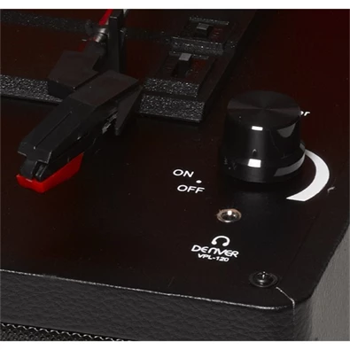Denver VPL-120BLACK USB turntable lemezlejátszó