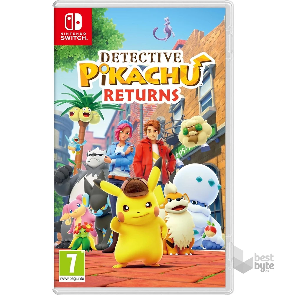 Detective Pikachu Returns Nintendo Switch játékszoftver