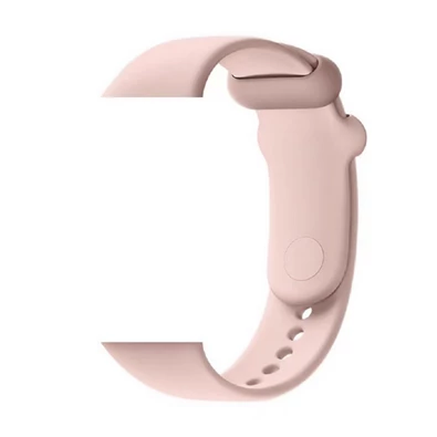 Devia GP-159897 Xiaomi Redmi Watch 4 rózsaszín szilikon óraszíj