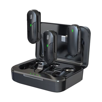 Devia M8-2-C 2db fekete Bluetooth mikrofon