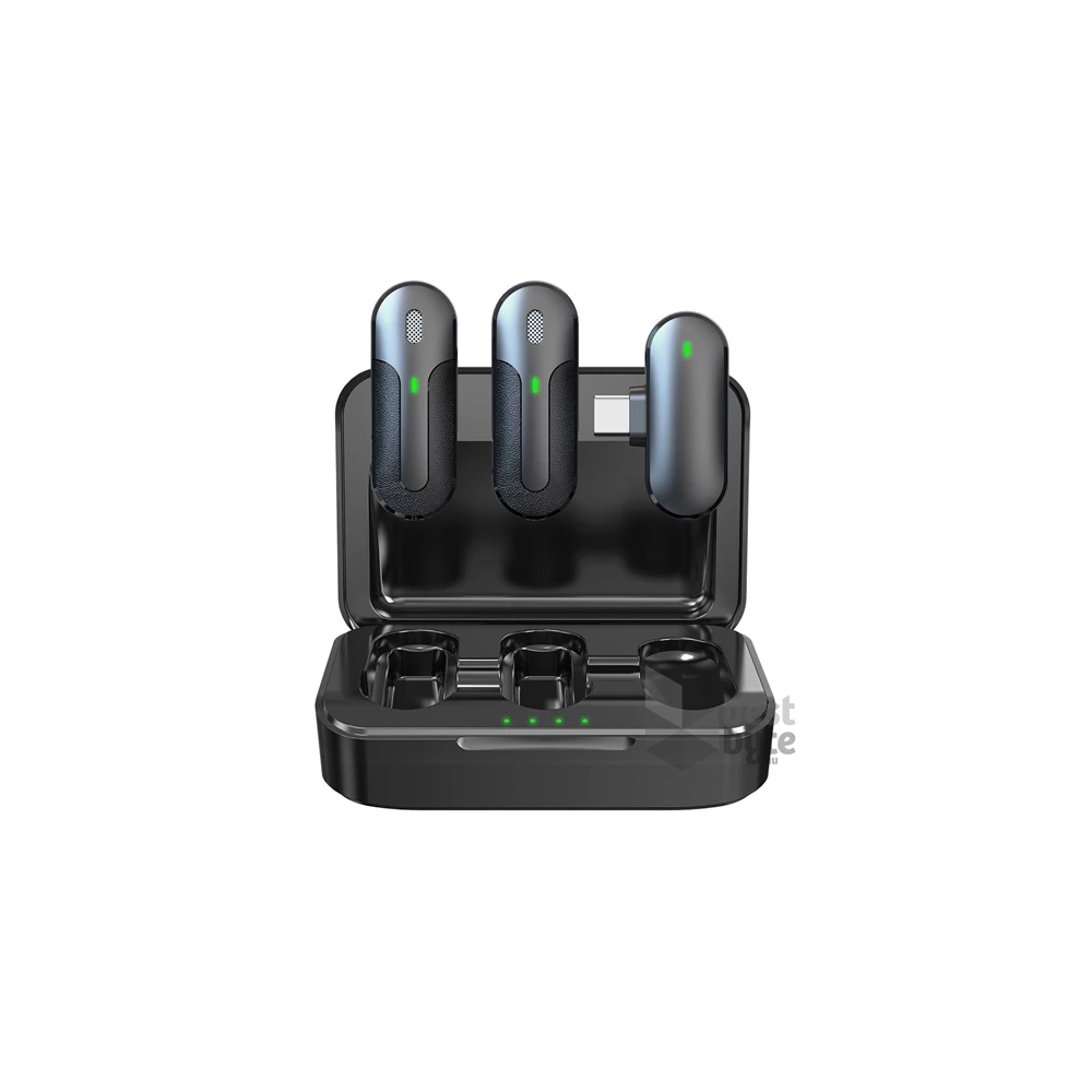 Devia M8-2-C 2db fekete Bluetooth mikrofon