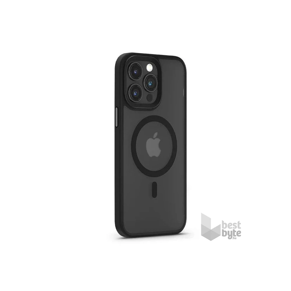 Devia ST116665 Pino Series Magnetic Apple iPhone 16 fekete ütésálló tok