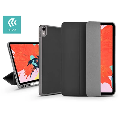 Devia ST319020 Leather iPad Pro 11" 2018 fekete védőtok