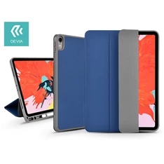 Devia ST319037 Leather iPad Pro 11" 2018 kék védőtok