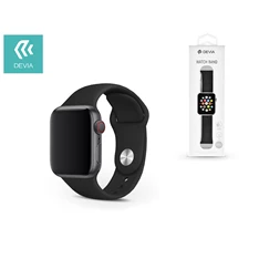 Devia ST324963 Devia 44mm iWatch fekete óraszíj