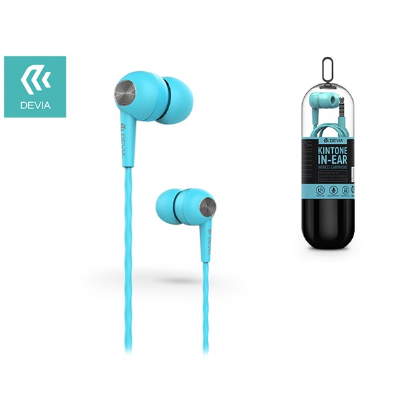 Devia ST325595 Kintone V2 kék fülhallgató headset