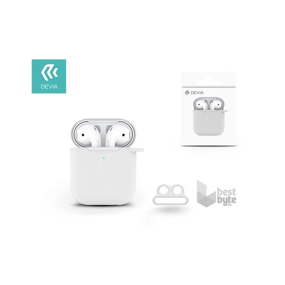 Devia ST326769 AirPods v.2 CASE fehér védőtok