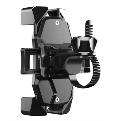 Devia ST351778 univerzális fekete kerékpáros/motoros telefontartó
