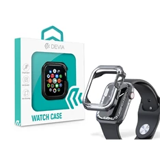 Devia ST366765 Apple Watch 45mm fekete ütésálló védőtok