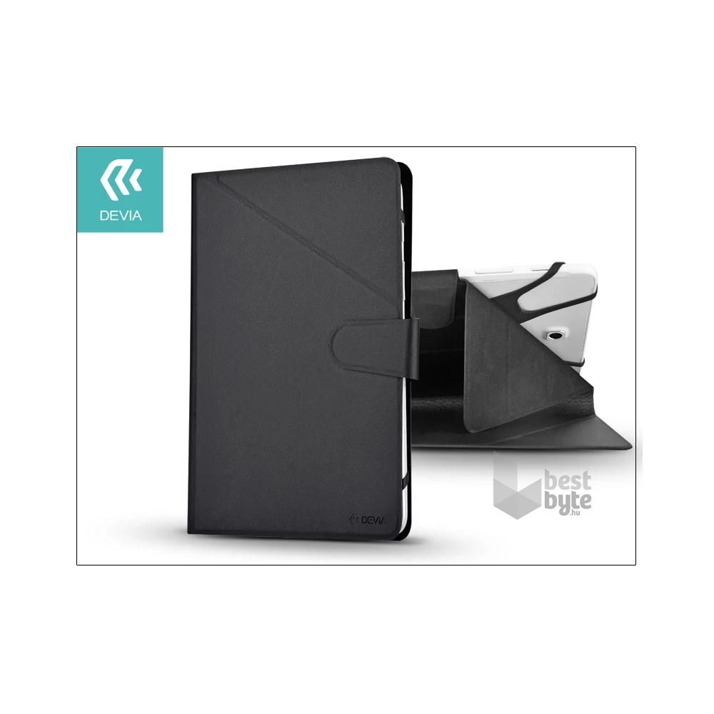 Devia ST999254 FLEXY 10" fekete univerzális tablet tok