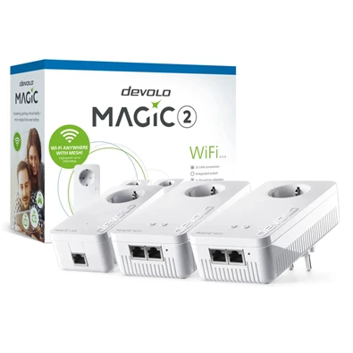 Devolo Magic 2 WiFi 2-1-3 WiFi Powerline Multiroom Kit
