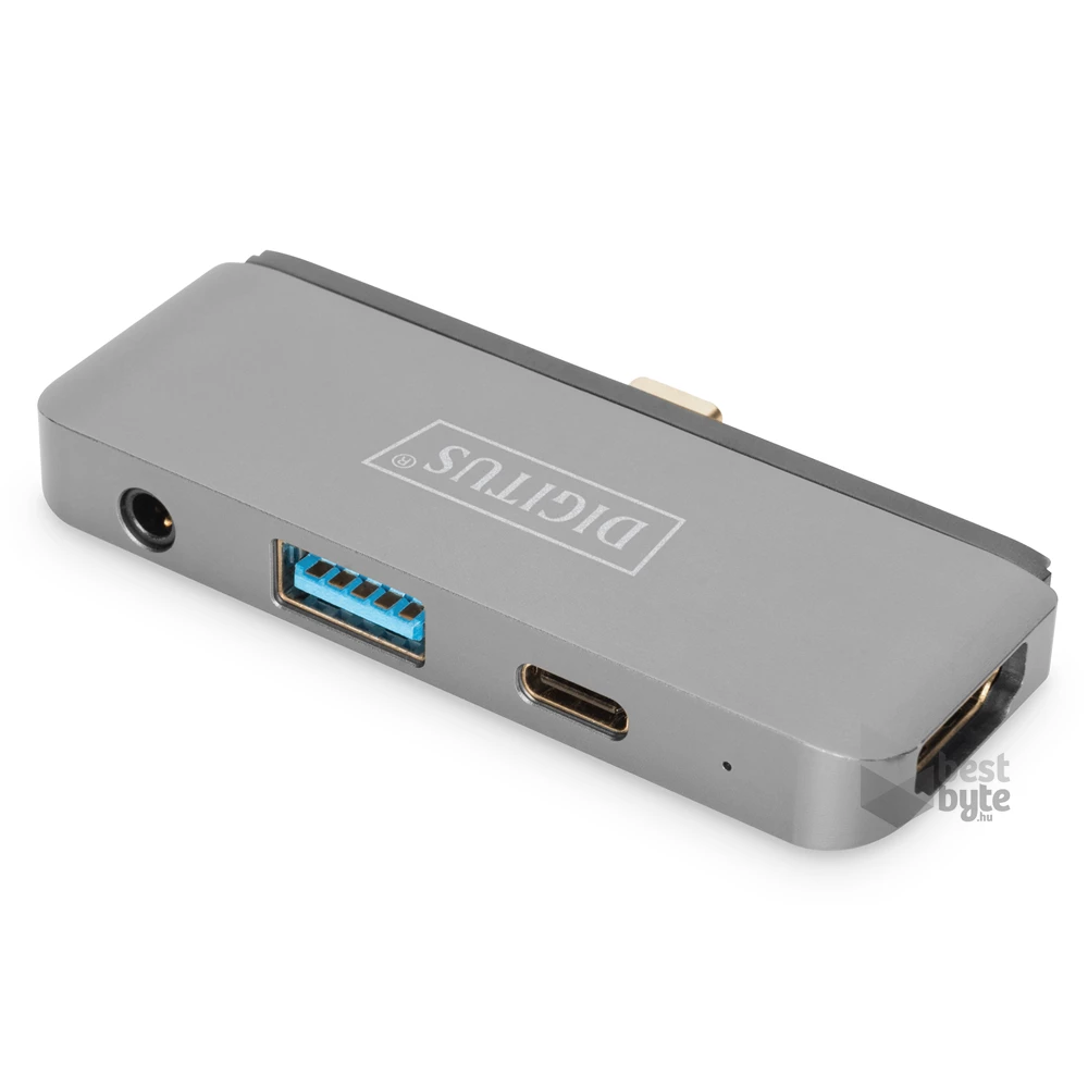 Digitus DA-70893 USB-C 4 portos univerzális mobil dokkoló