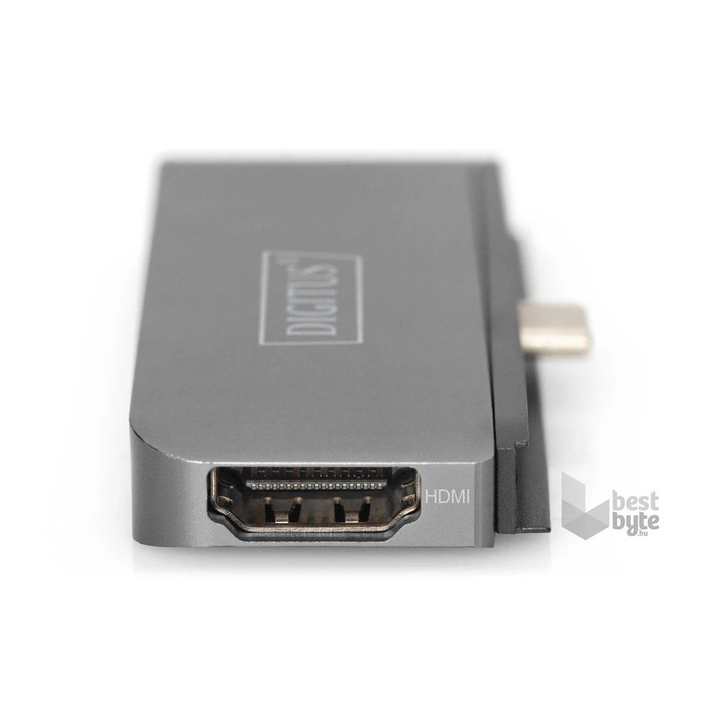 Digitus DA-70893 USB-C 4 portos univerzális mobil dokkoló