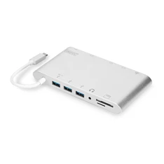 Digitus DA-70861 USB-C 11 portos univerzális notebook dokkoló állomás