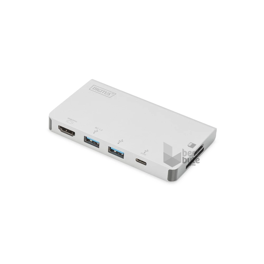 Digitus DA-70867 USB-C 6 portos univerzális notebook dokkoló állomás