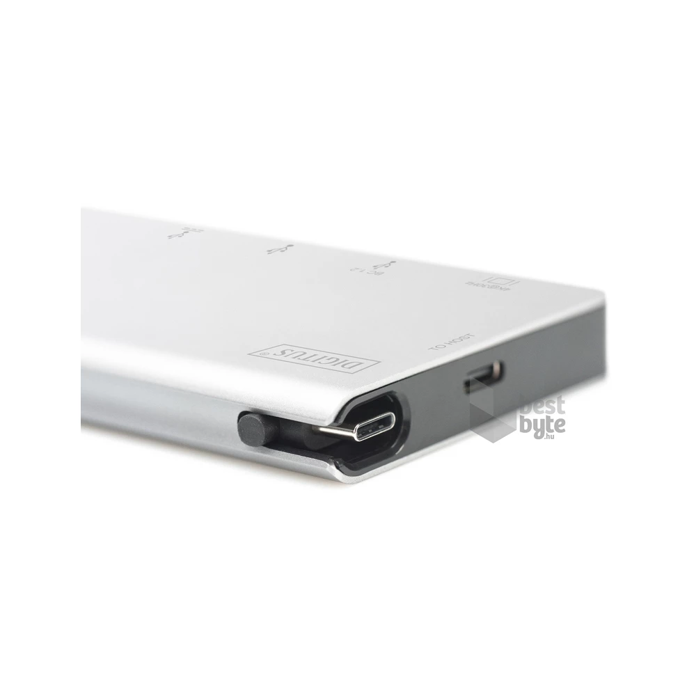 Digitus DA-70867 USB-C 6 portos univerzális notebook dokkoló állomás