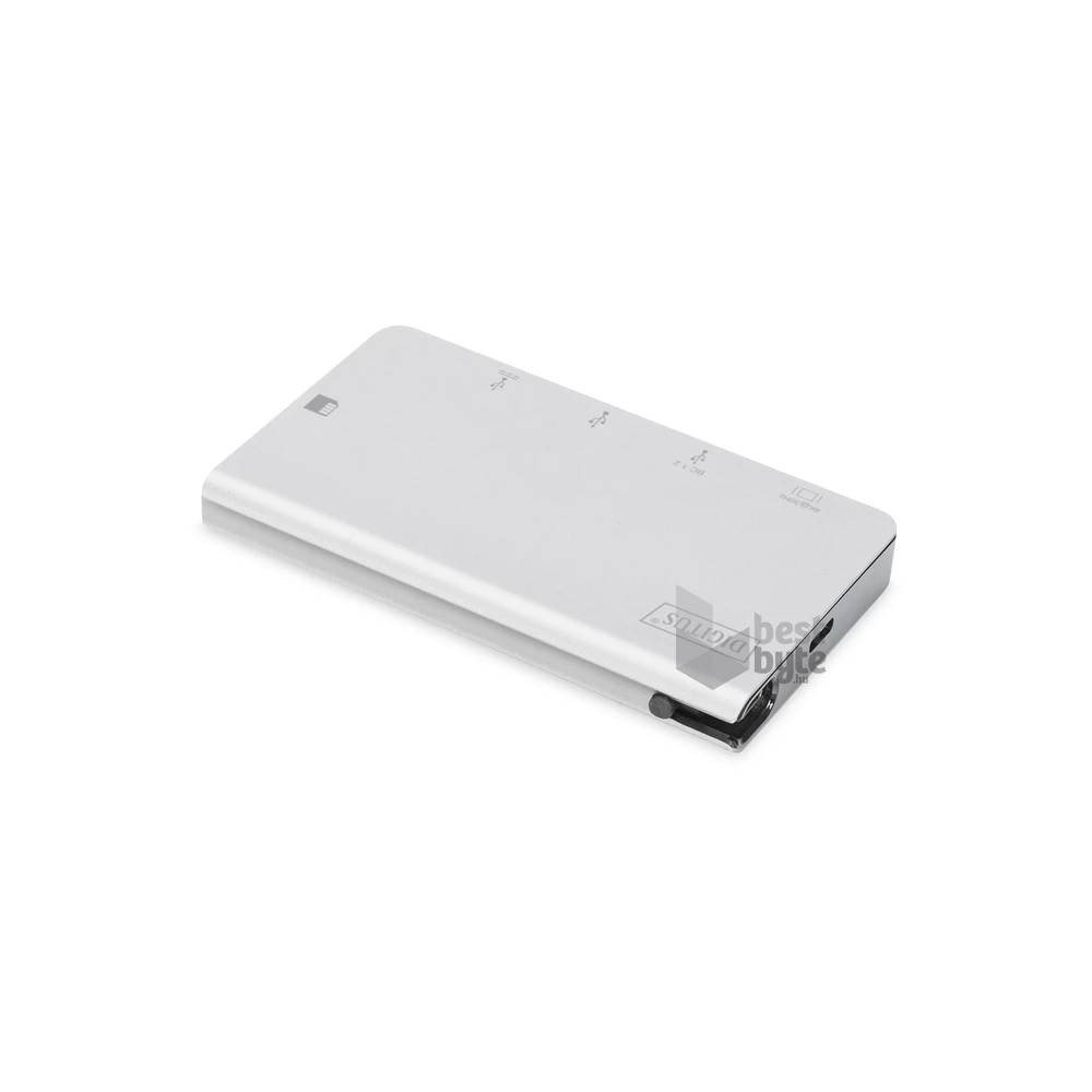 Digitus DA-70867 USB-C 6 portos univerzális notebook dokkoló állomás