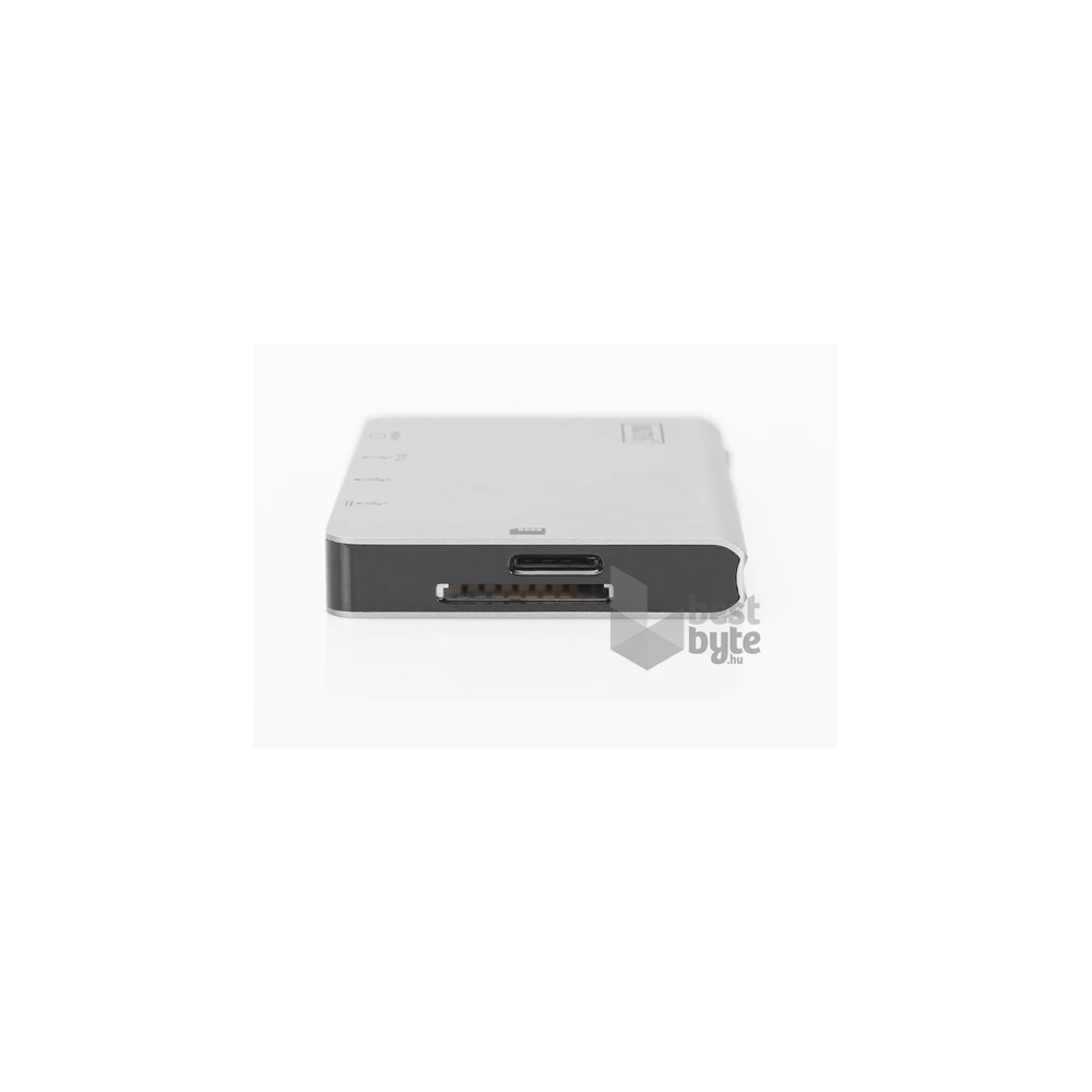 Digitus DA-70867 USB-C 6 portos univerzális notebook dokkoló állomás