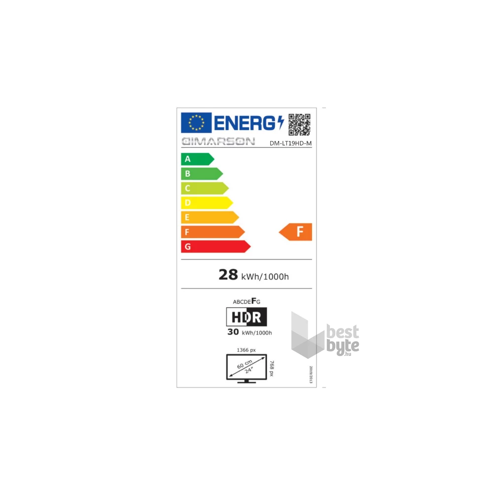 Dimarson 19" DM-LT19HD-M HD LCD HDMI TV-monitor (Újracsomagolt)
