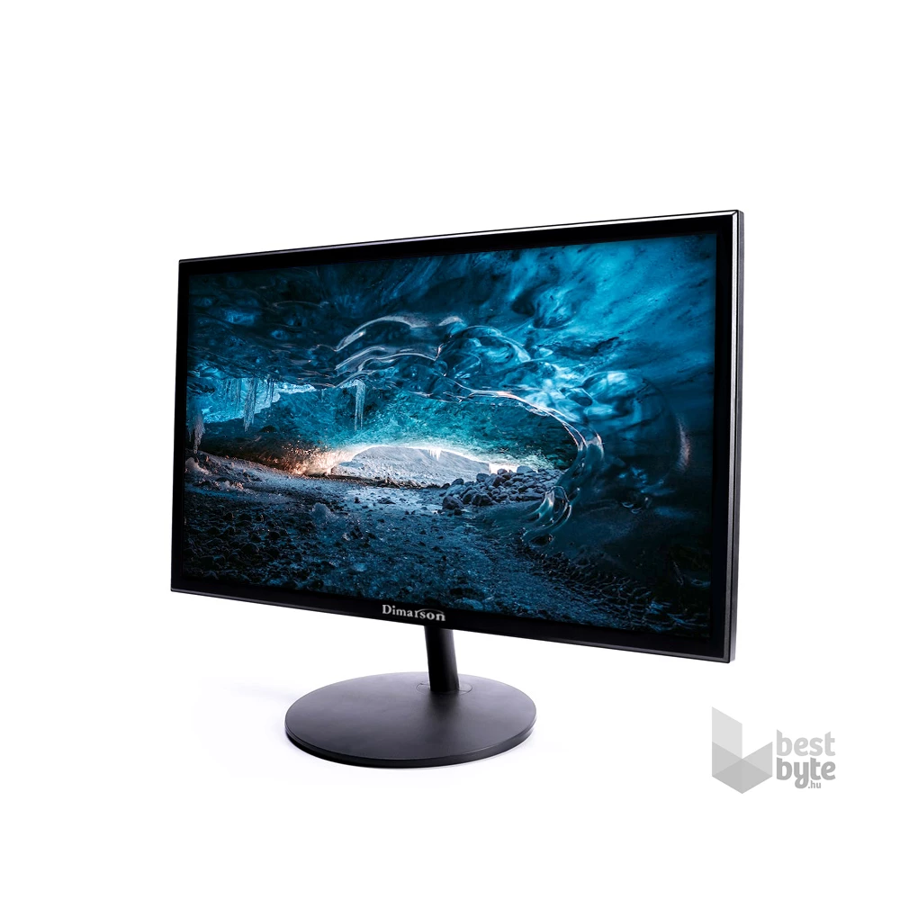 Dimarson 18,5" DM-P185 WXGA HDMI/VGA fekete monitor (Újracsomagolt)
