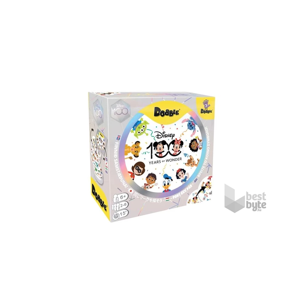 Dobble Disney - 100. évfordulós kiadás kártyajáték