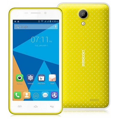 Doogee DG280 Leo sárga mobiltelefon