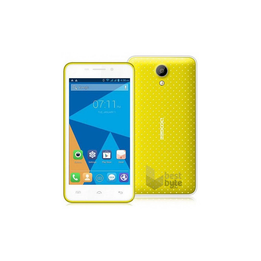 Doogee DG280 Leo sárga mobiltelefon