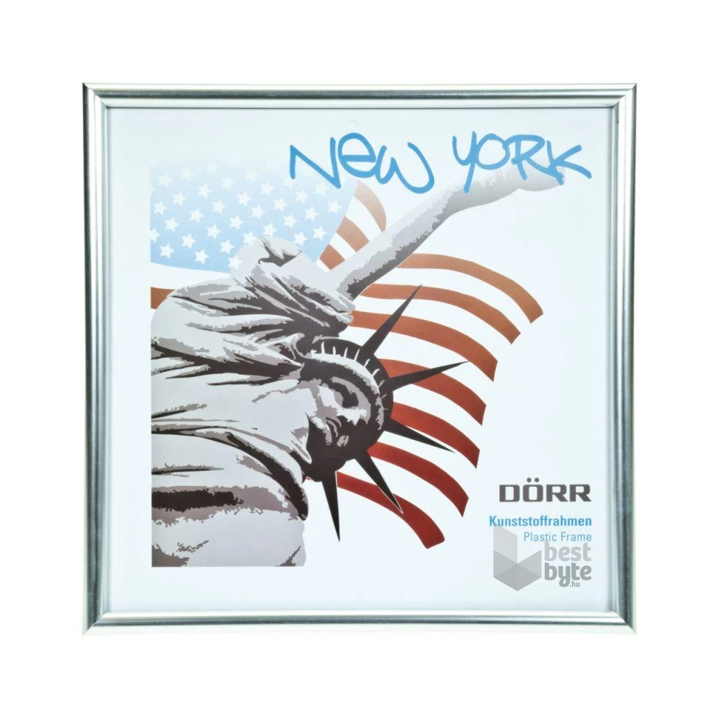 Dörr New York Square 20x20cm ezüst képkeret