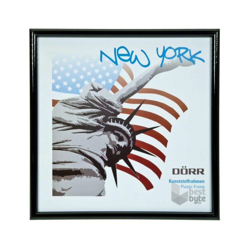Dörr New York Square 20x20cm fekete képkeret