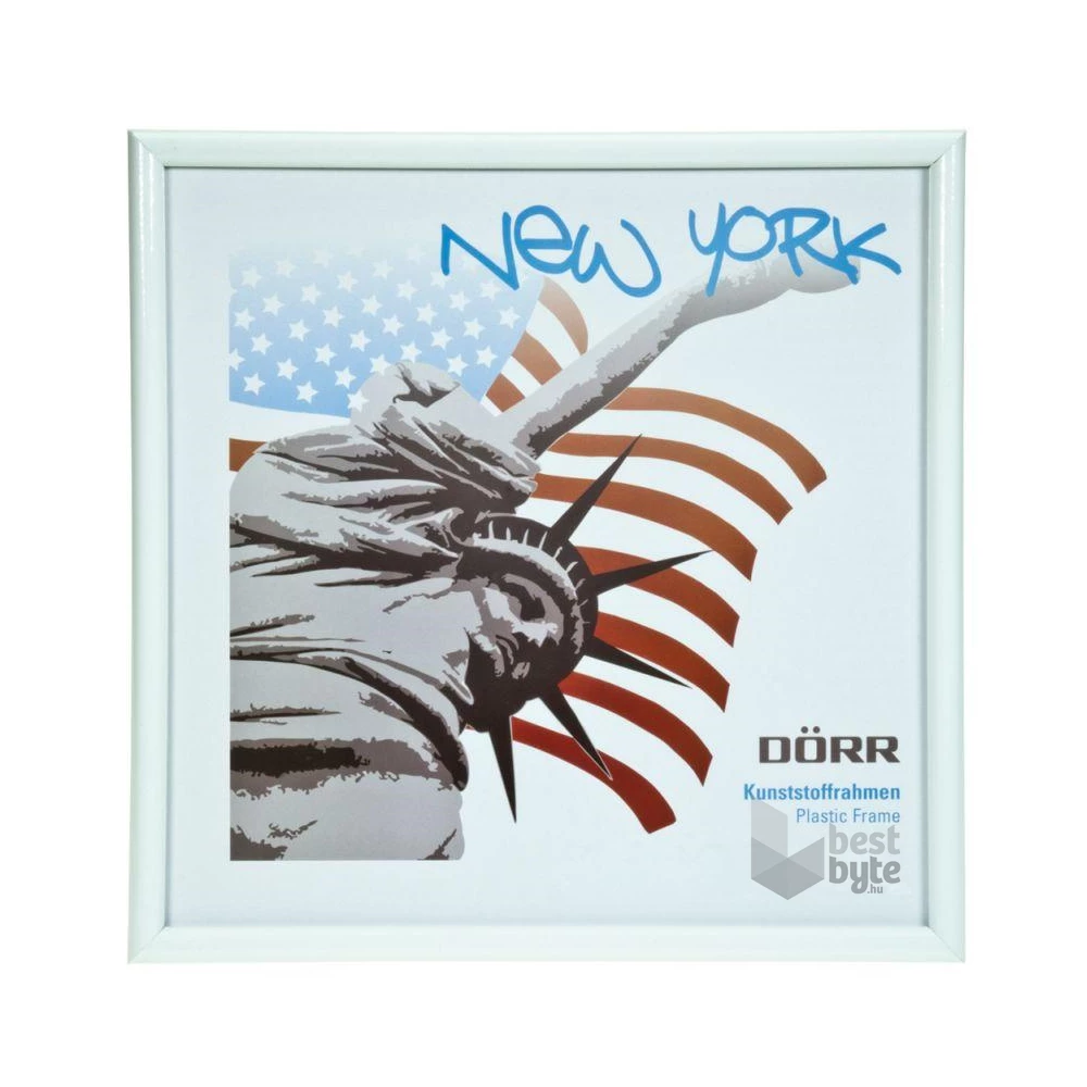 Dörr New York Square 30x30cm fehér képkeret