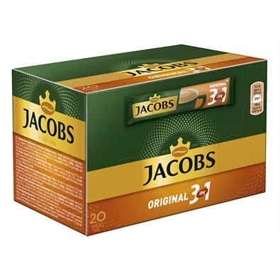 Douwe Egberts Jacobs 3in1 20 db-os instant kávékeverék csomag