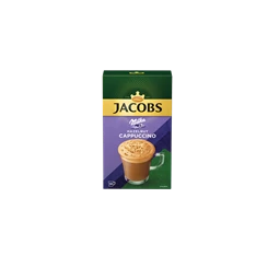 Douwe Egberts Jacobs Cappuccino Milka-Mogyorós 8x16,5g instant kávékeverék csomag